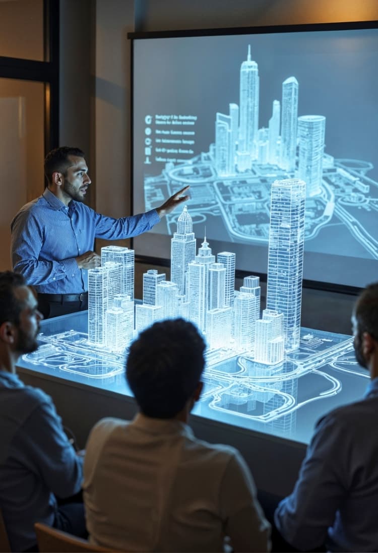 Technology network visual